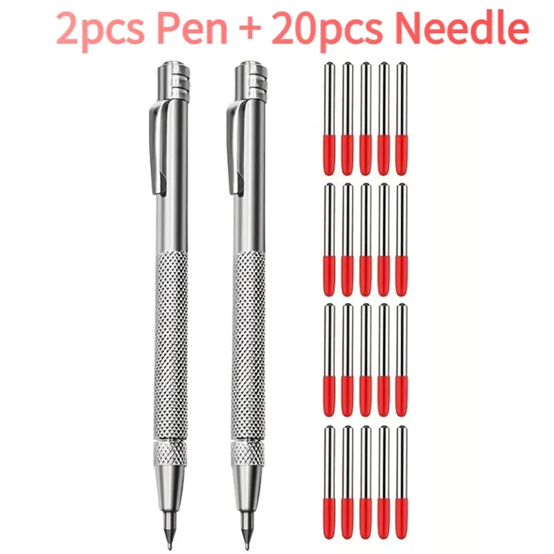 Carbide-Tip Engraving Pen for Metal, Glass, and Ceramic