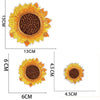 Embroidered Flower Iron-On Patches Set for Clothing & Accessories