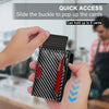 Slim RFID-Blocking Carbon Fiber Card Holder Wallet