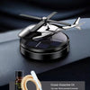 Solar-Powered Rotating Helicopter Car Air Freshener & Decorative Aromatherapy Diffuser