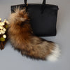 Plush Fox Tail Keychain