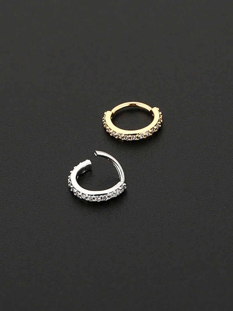Rhinestone Septum Ring