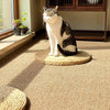 Minimalist Faux Sisal Jute Rug with Anti-Slip Backing