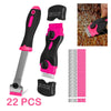 22-Piece Multi-Purpose Scraper Kit with Metal and Plastic Blades