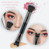 U-Shaped Nose Contour Brush with Dual-End Design