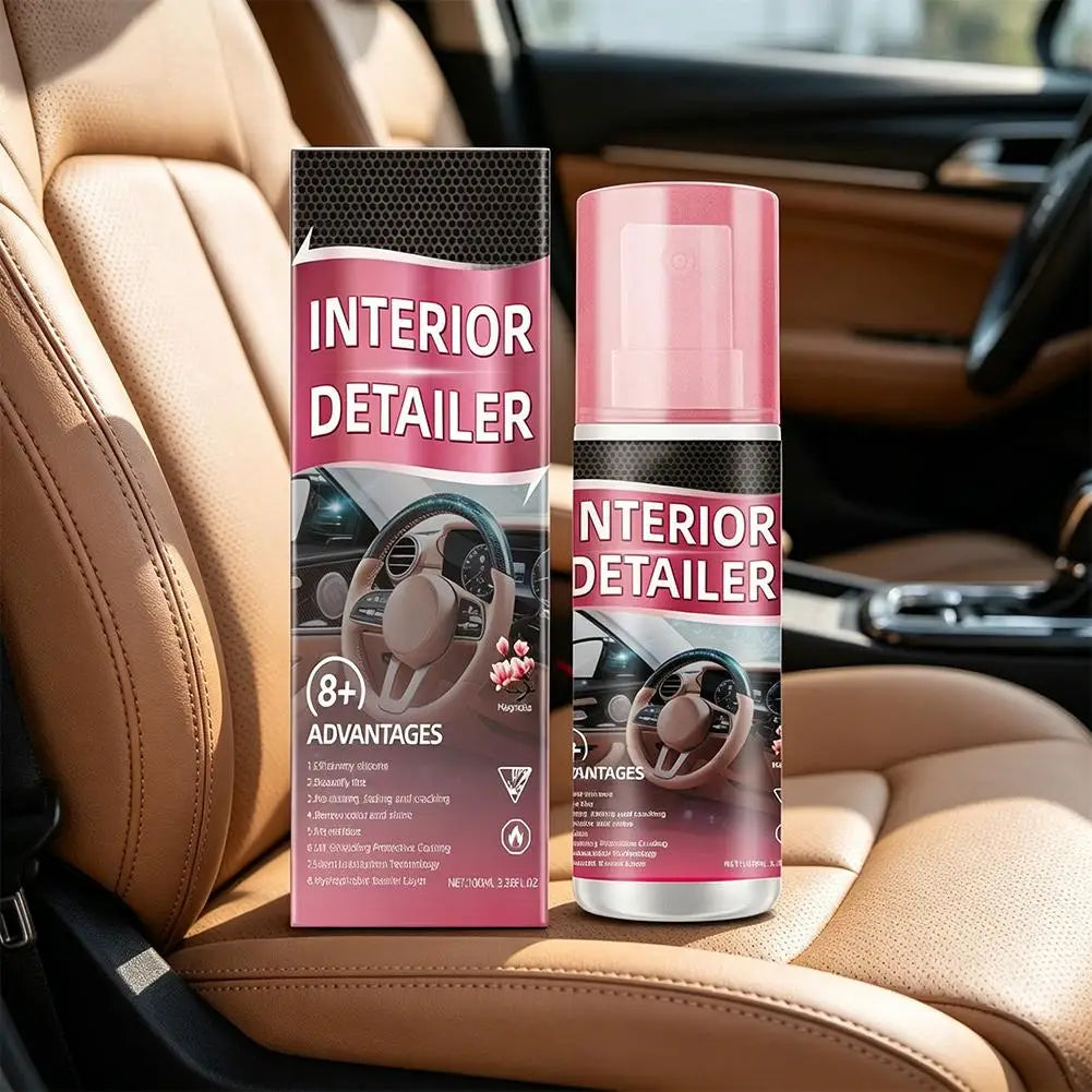 Rinse-Free Car Interior Cleaner & Polishing Spray
