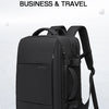 Expandable Travel Backpack with Laptop Compartment