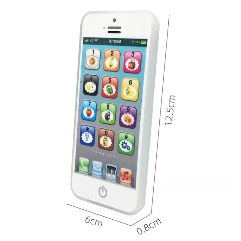 Musical Learning Toy Phone with Lights and Sounds for Toddlers