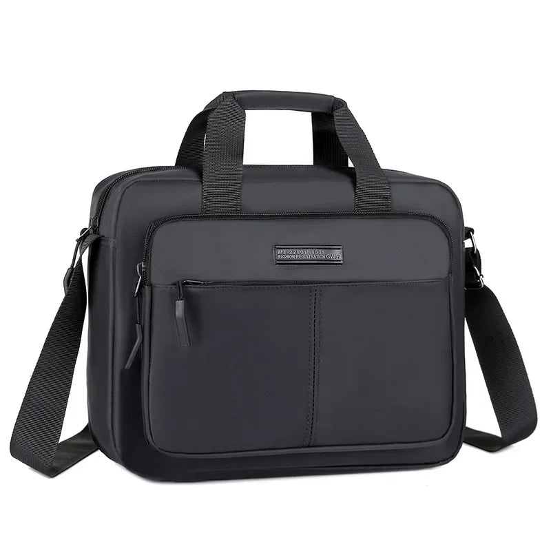Large-Capacity Men's Messenger Bag with A4 Compatibility