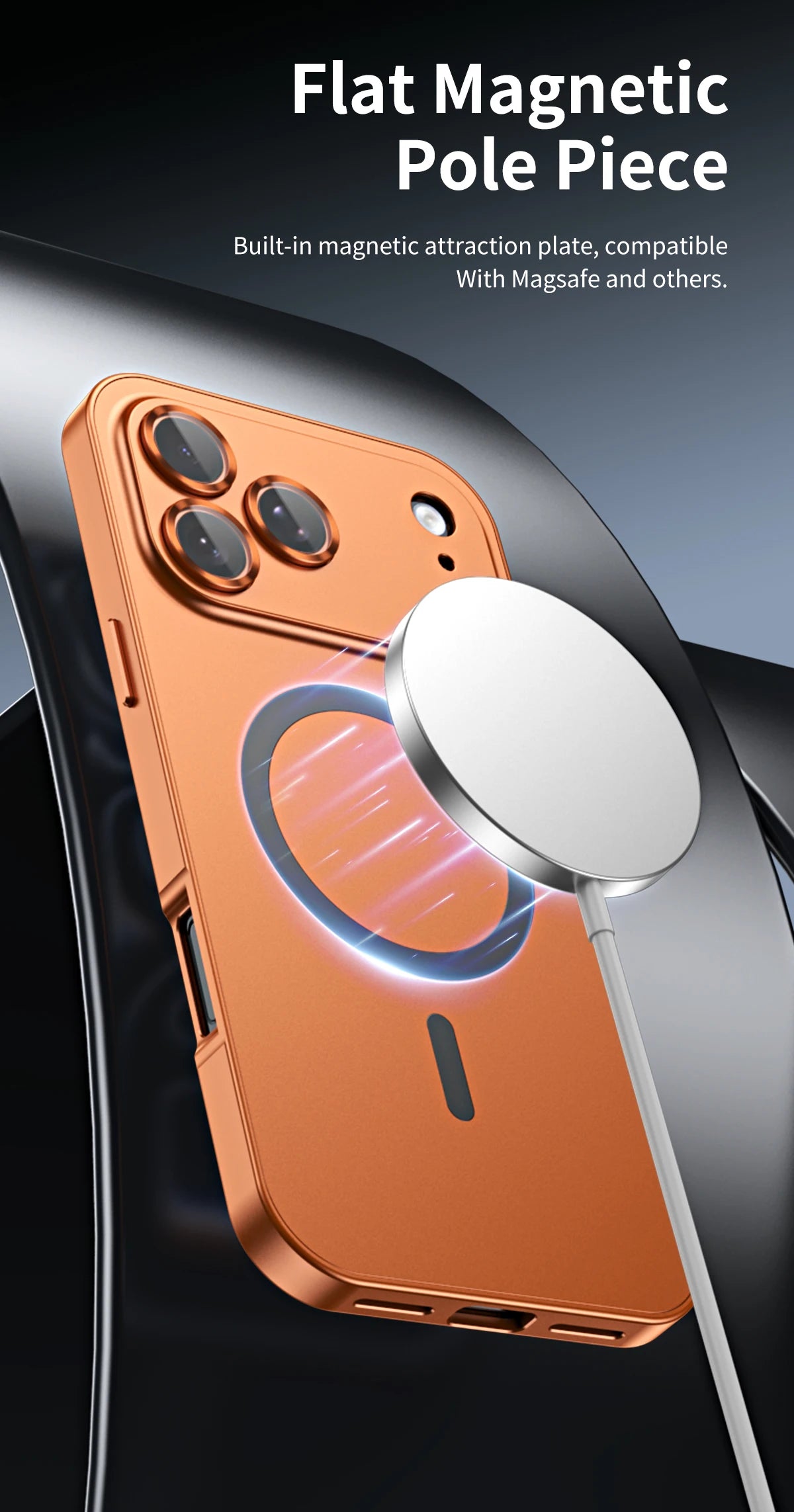 Magnetic Aluminum Phone Case
