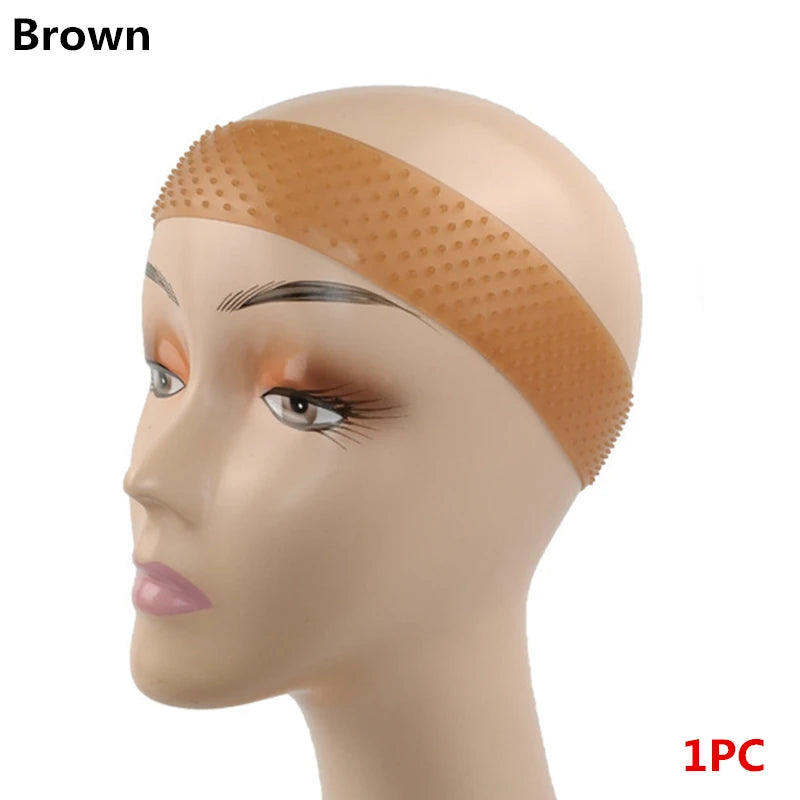 Silicone Wig Grip Band - Non-Slip Headband for Wigs & Sports