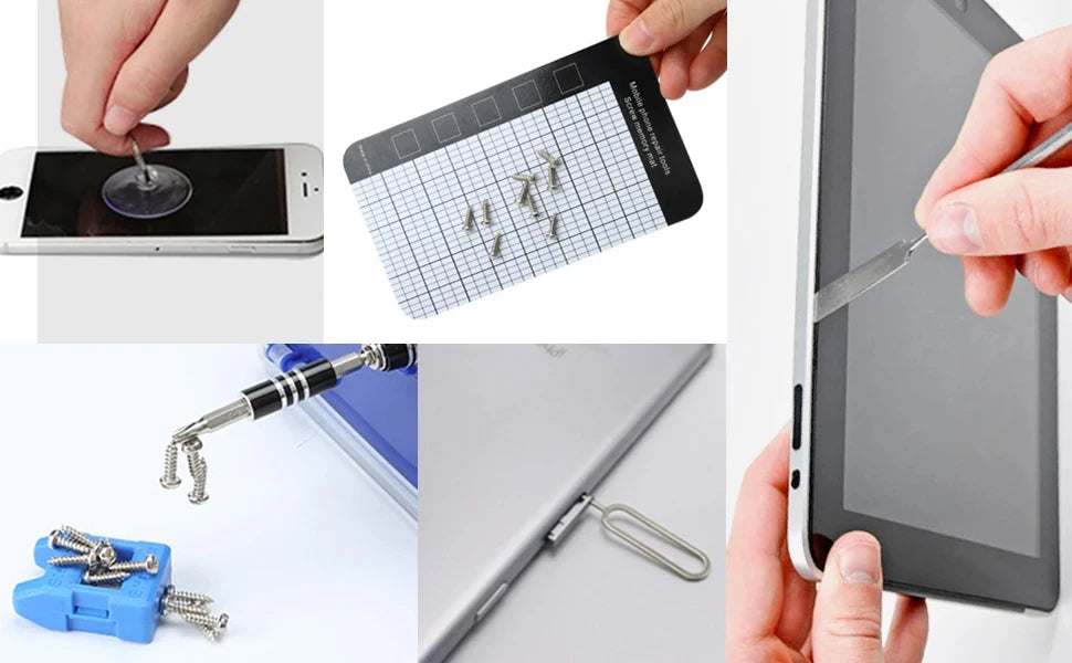 142-in-1 Precision Screwdriver Set with 120 Magnetic Bits
