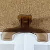 Frosted Transparent Book Page Holder Clip
