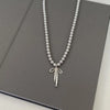 Graceful Bowknot Choker with Gray Pearl Pendant