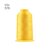 High-Tenacity Polyester Embroidery Thread (120D/2, 40wt) for Home & Industrial Machines