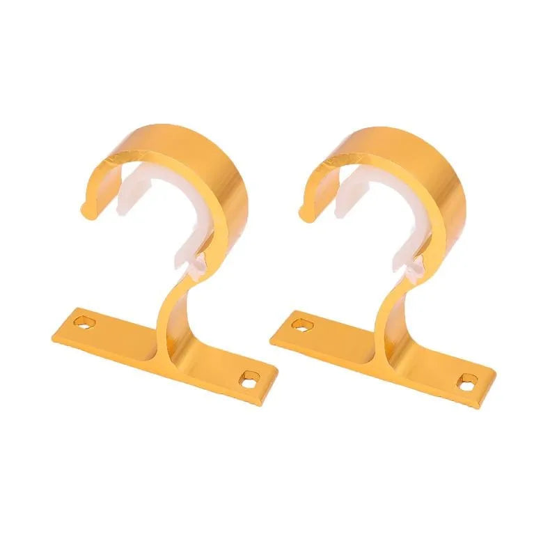 Adjustable Curtain Rod Brackets - Set of 2, 4, or 8