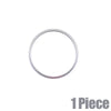 Aluminum Alloy Headlight Switch Trim Ring for Select VW Models