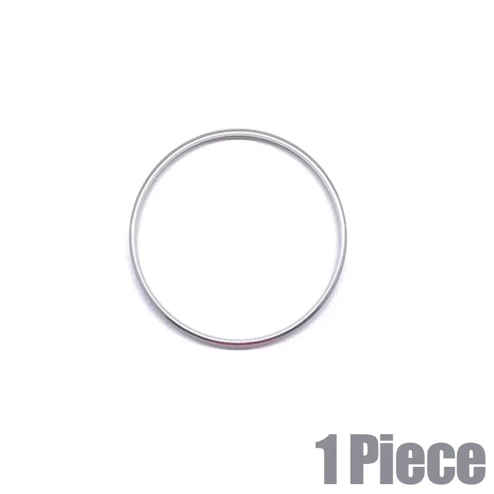 Aluminum Alloy Headlight Switch Trim Ring for Select VW Models