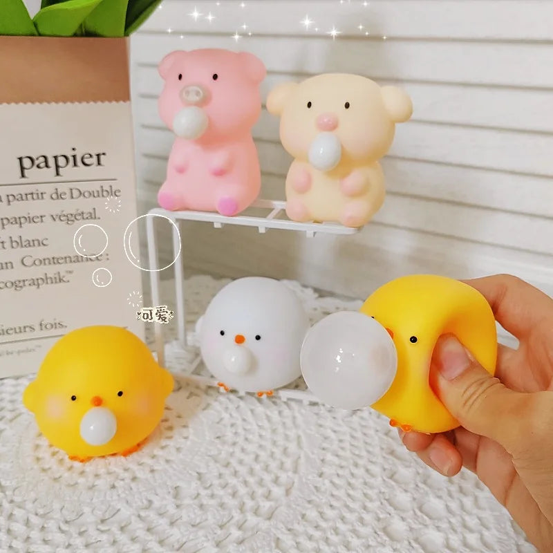 Cute Squishy Chick Fidget Toy