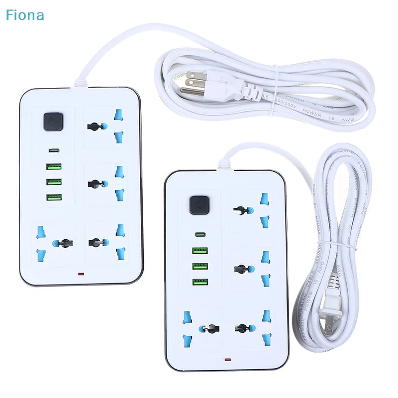 Universal Power Strip with Surge Protection