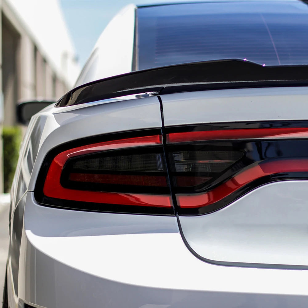 Smoked Tail Light Tint Overlays for Dodge Charger (2015-2022)