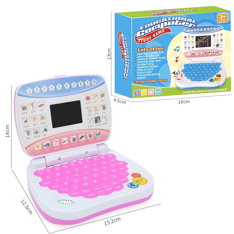 Mini Educational Learning Laptop for Kids
