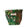 Vintage Floral Cosmetic Bag - Portable Makeup & Toiletry Organizer