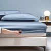 100% Bamboo Bed Sheet Set with Deep Pocket Fitted Sheet
