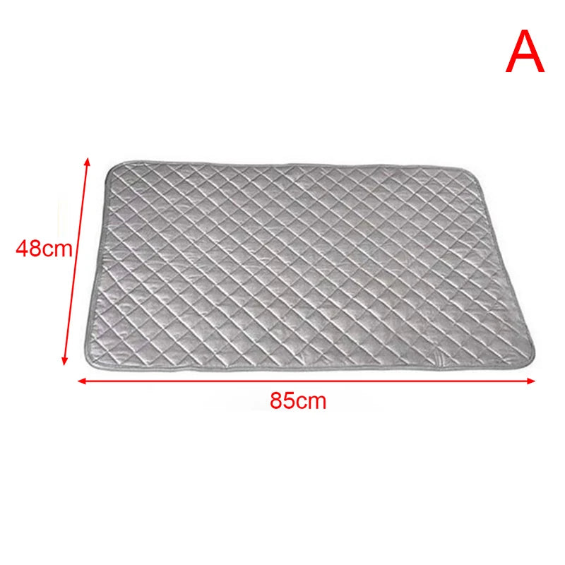 Heat-Resistant Ironing Mat for Laundry Room and Travel