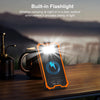 Solar-Powered 20,000mAh Wireless Power Bank with LED Flashlight