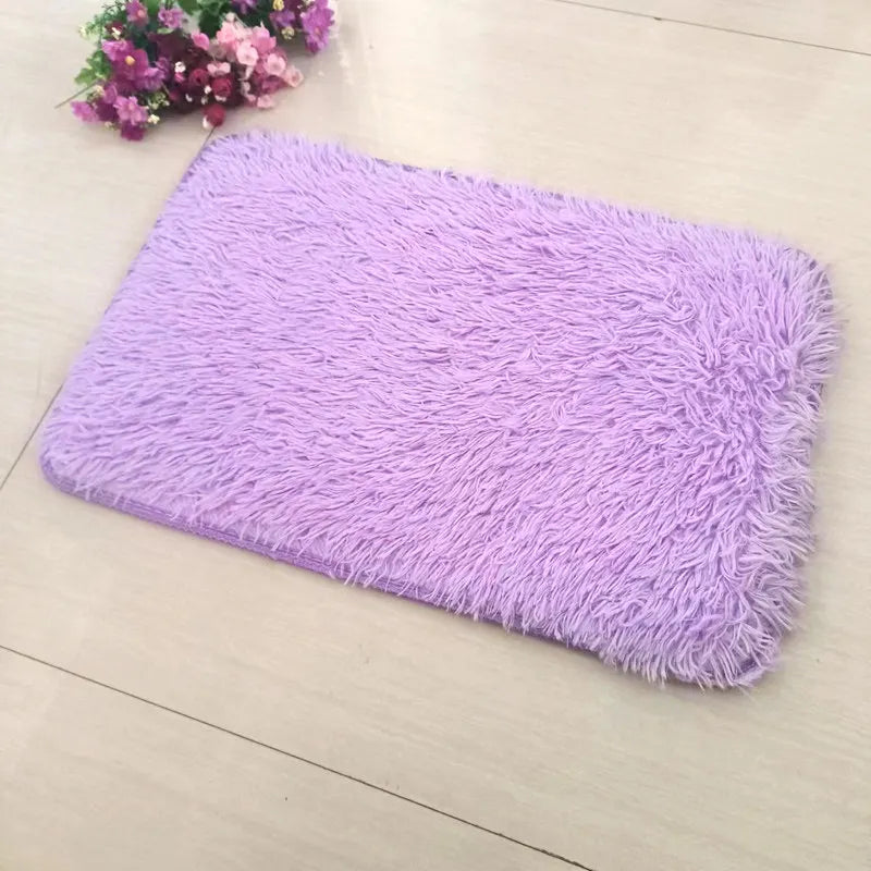 Soft Tie-Dye Leaf Print Non-Slip Area Rug