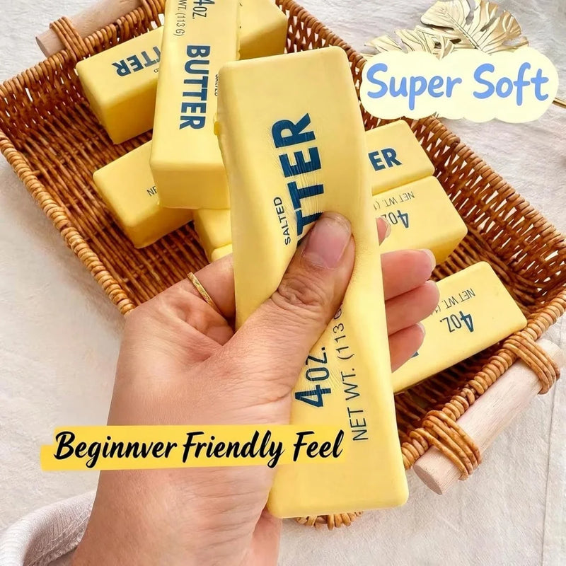 Realistic Butter Squeeze Fidget Toy