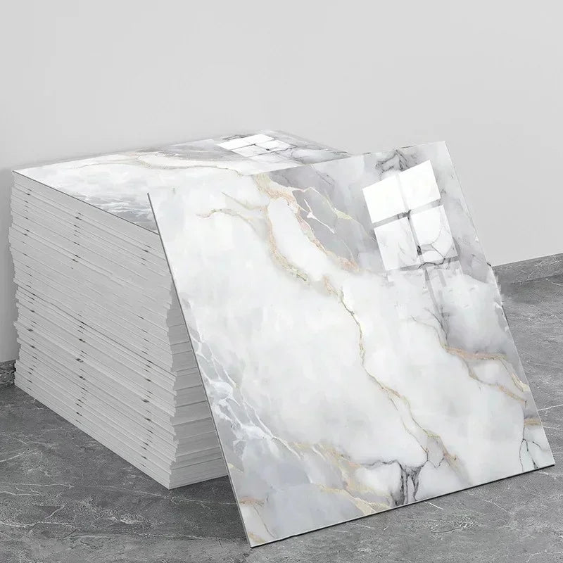 Peel-and-Stick Vinyl Floor Tiles