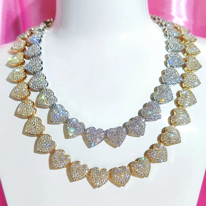 Collier Chaîne Tennis Strass