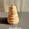 Rainbow Stacking Blocks & Peg Dolls Set – Natural Wooden Toy