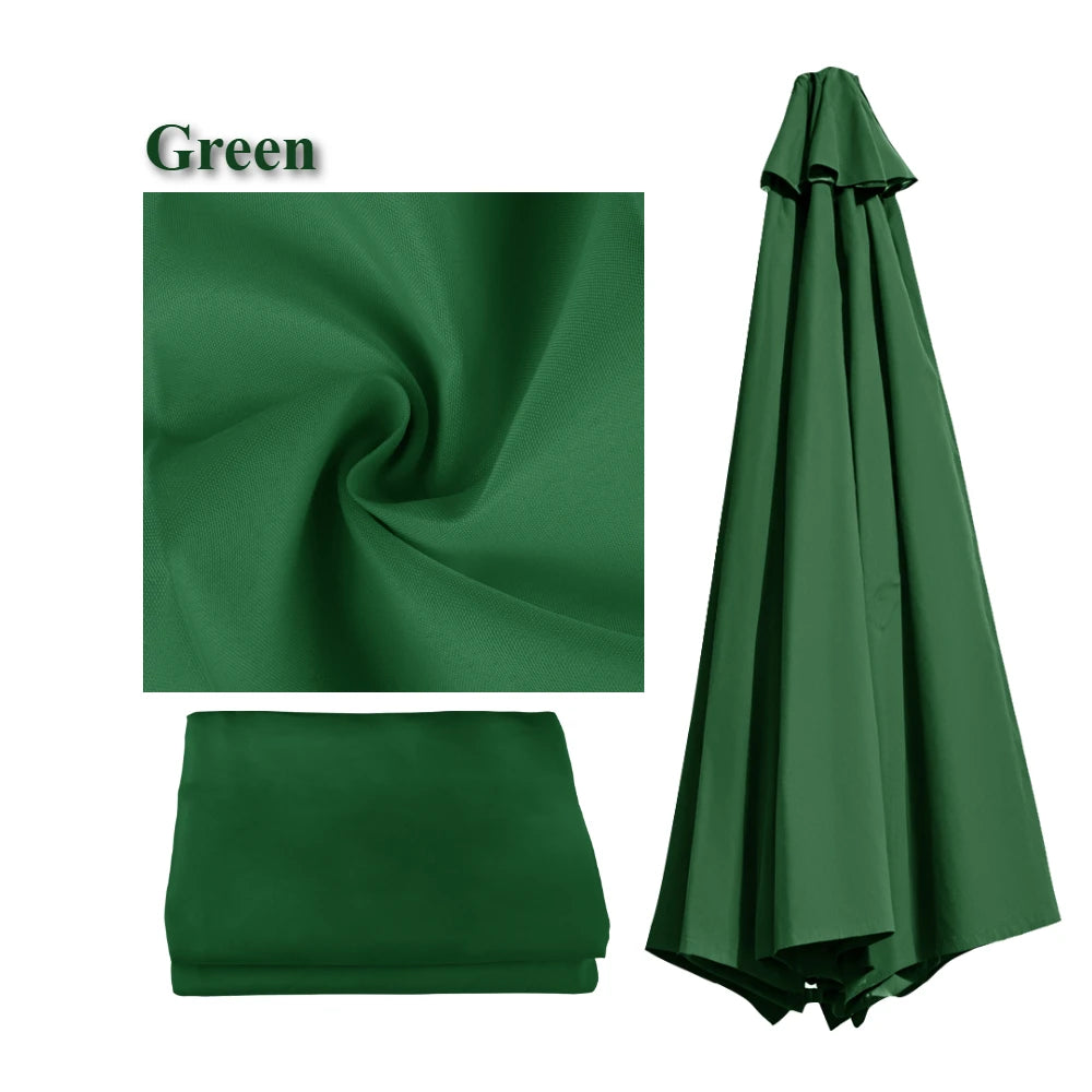 Waterproof Replacement Patio Umbrella Canopy