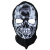 Cotton Balaclava Face Mask with Skull Design