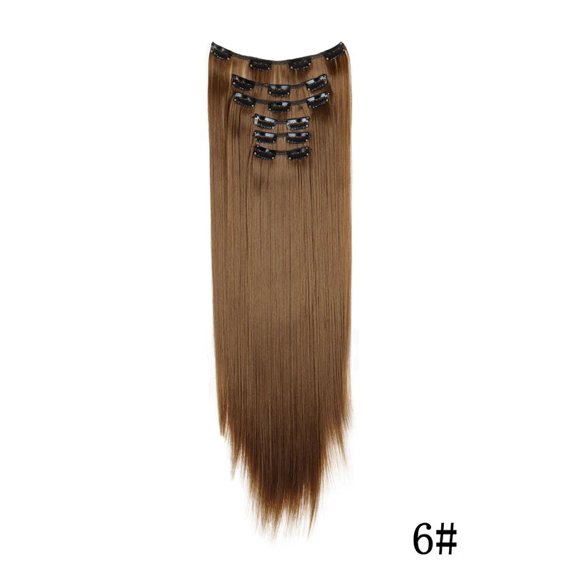 Clip-In Synthetic Hair Extensions
