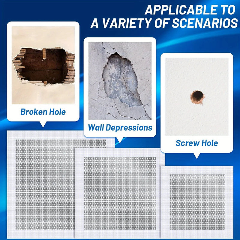 Drywall Repair Kit with Patch & Tools