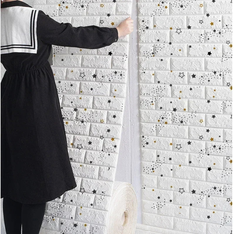 3D Schaumziegler Wand-Decals