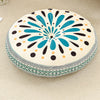 Bohemian Round Floor Cushion with Anti-Slip Base