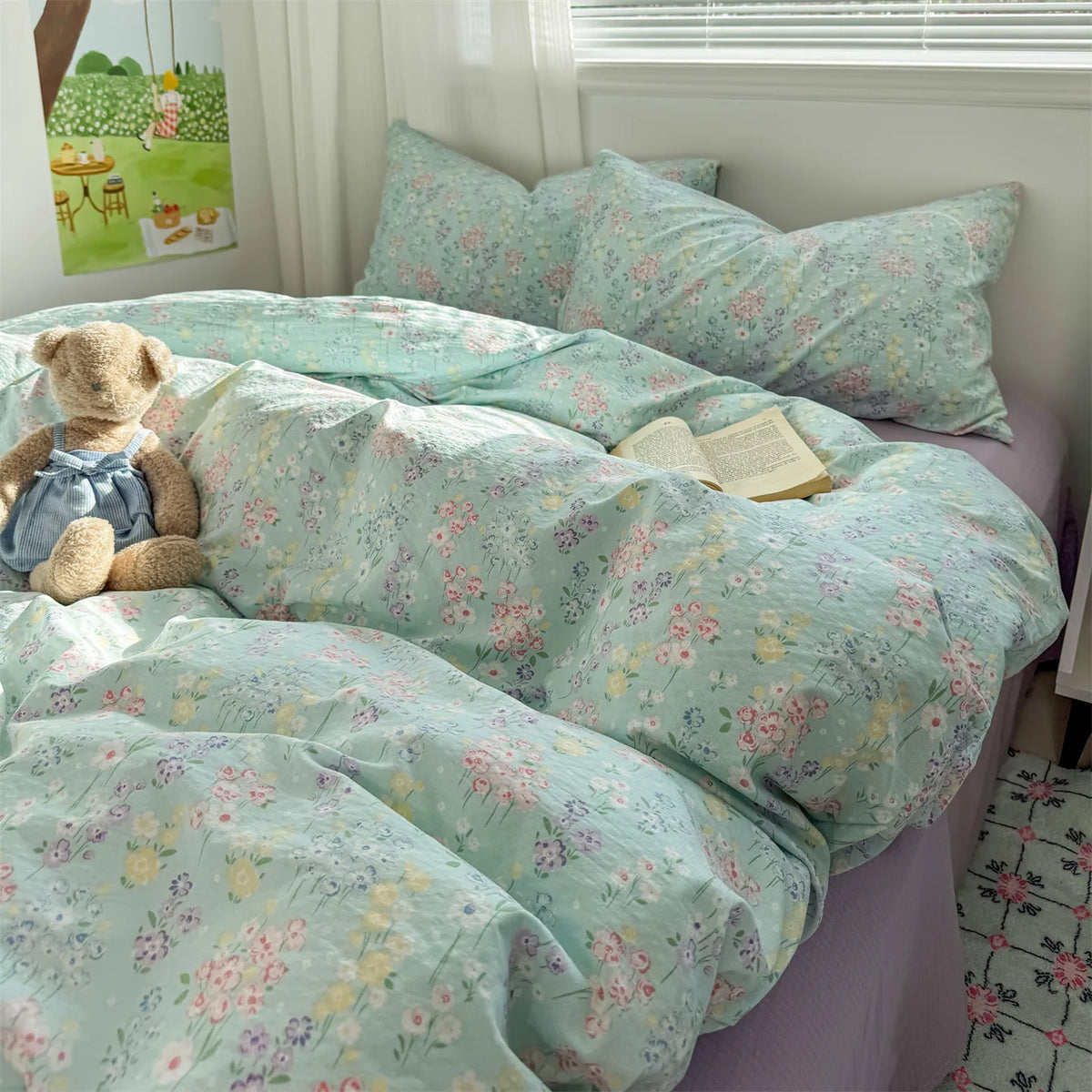 Ultra-Soft Microfiber Duvet Cover Set with Pillowcases