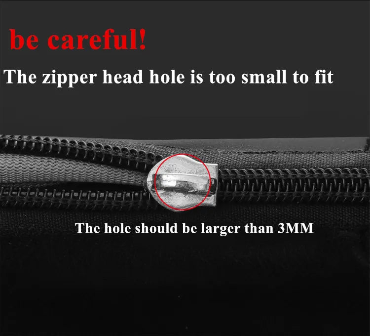 Universal Metal Zipper Puller Repair Kit