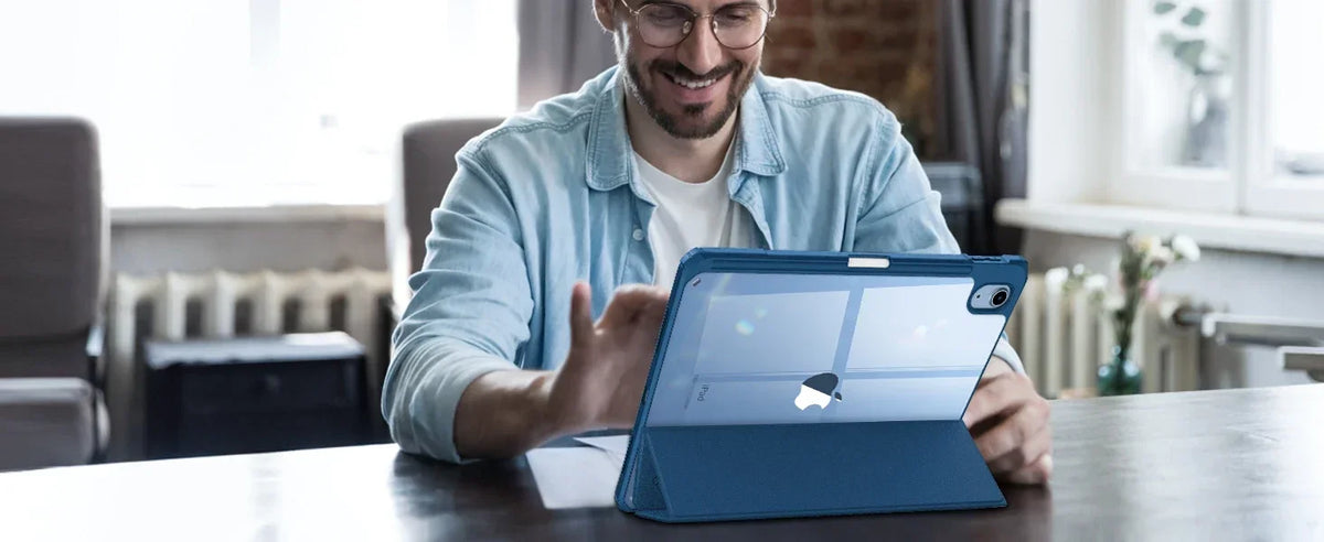 Clear Shockproof Case for iPad Air, Pro, and Mini Models