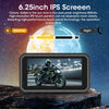 5/6.25 Inch Waterproof Motorcycle GPS with CarPlay and Android Auto
