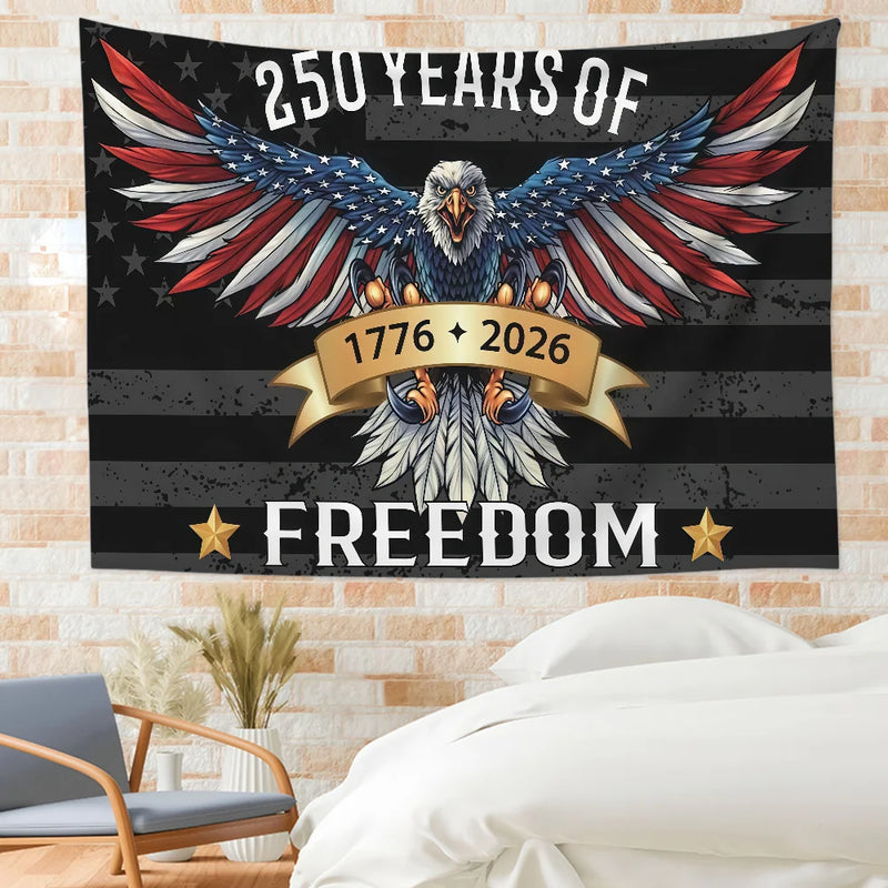 250th Anniversary Plush Flag