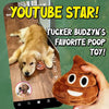 Funny Poop Plush Toy with Fart Sounds