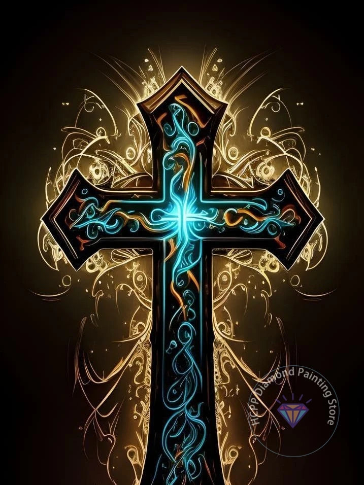 Jesus Christ Cross Diamond Painting Kit