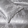 Silver Royal Luxury Duvet Cover Set with Pillowcases