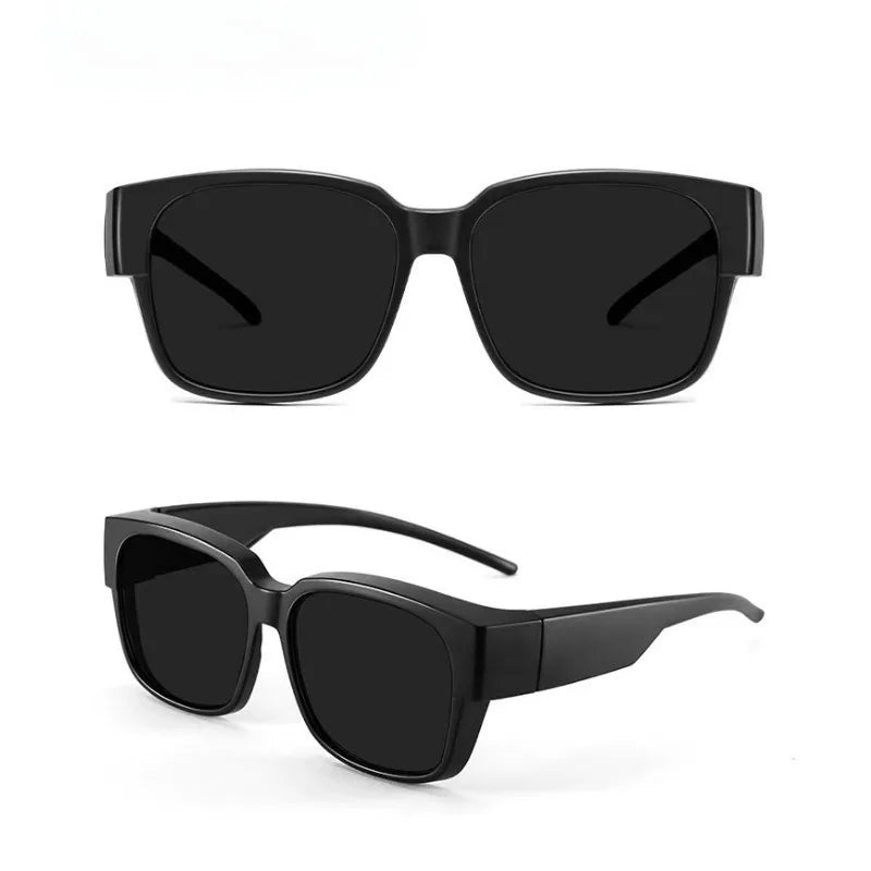 Oversized Square Sunglasses for Glasses Wearers